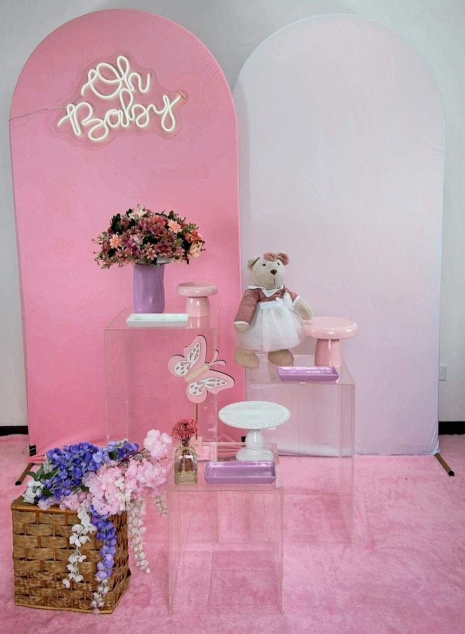 Composição Rosa  - TudFestas