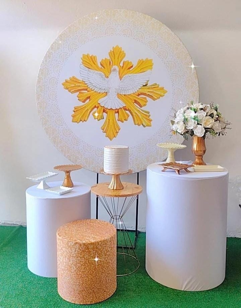 Kit Prata Espirito Santo  - TudFestas