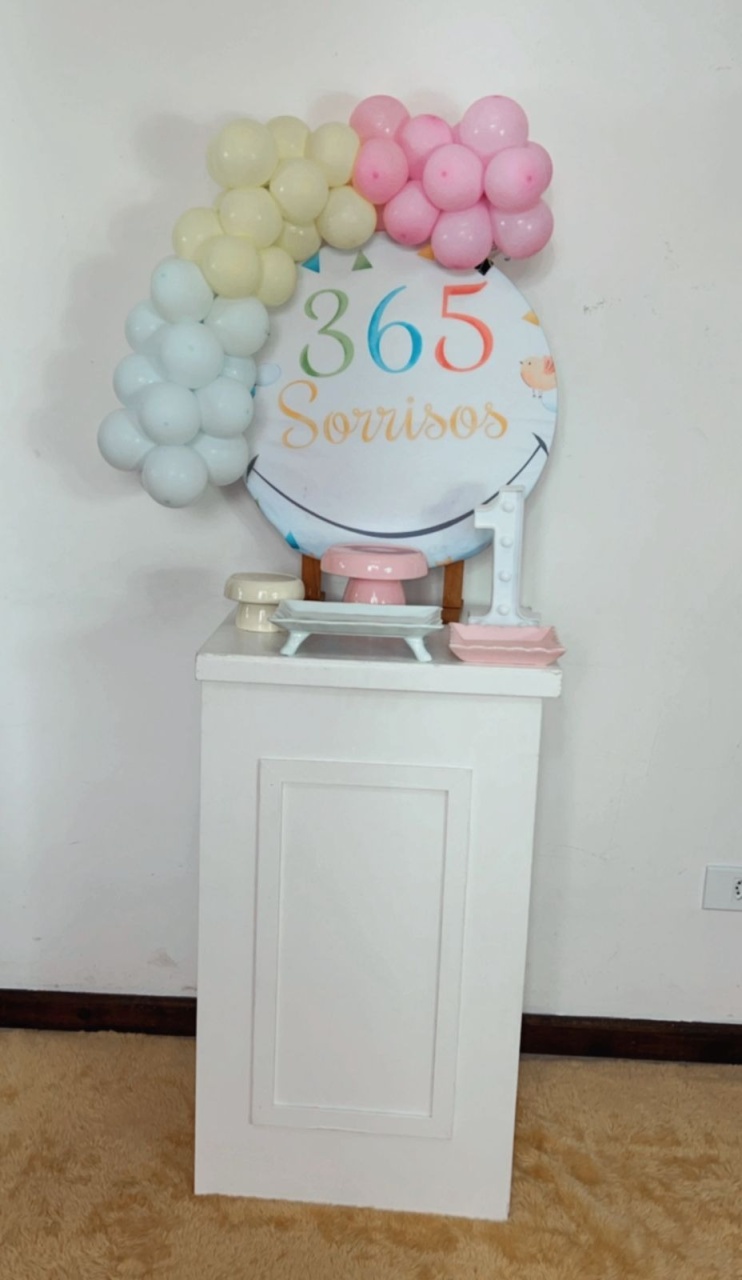 Kit Rubi 365 Sorrisos -Com Mesinha Mod 4 - TudFestas
