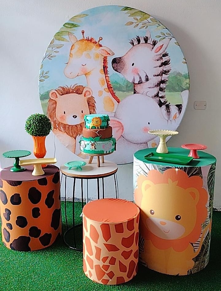 Kit Prata Safari - Modelo 2  - TudFestas
