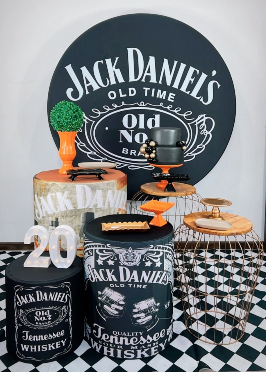 Kit Ouro Jack Daniels Modelo 2 - TudFestas