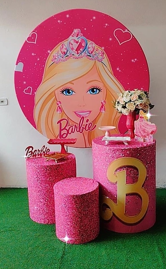 Kit Bronze Barbie - TudFestas