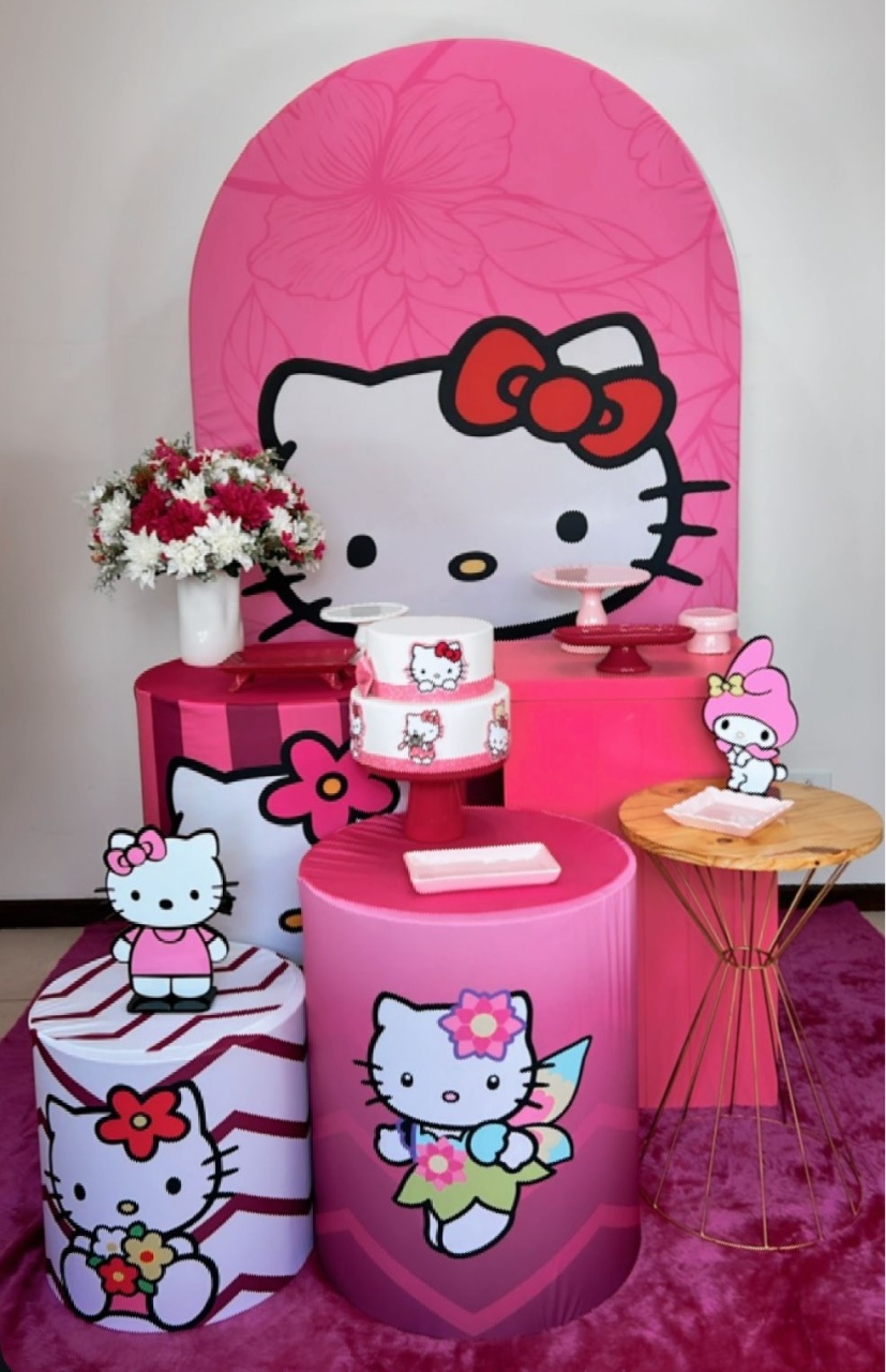 Kit Ouro Hello Kitty  - TudFestas