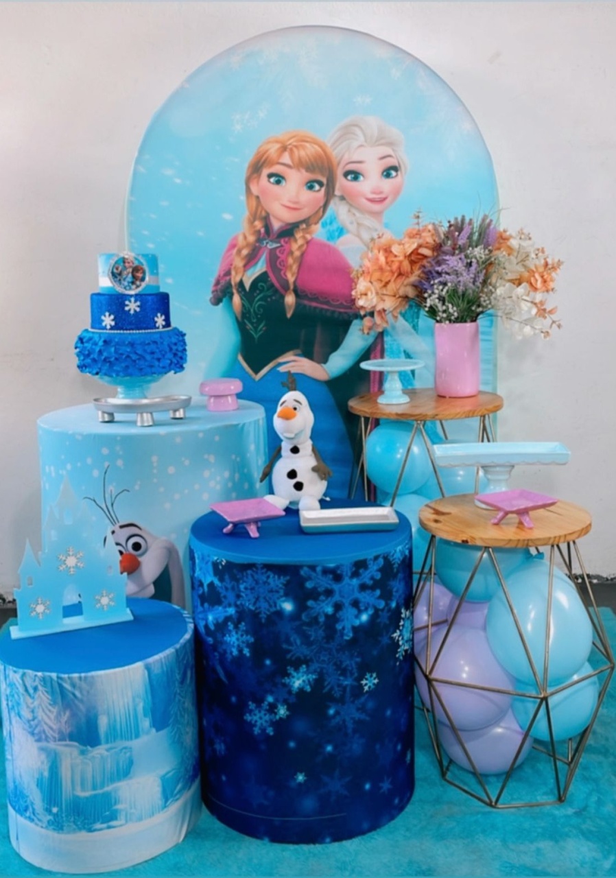 Kit Ouro Frozen E Ana Mod 2 - TudFestas