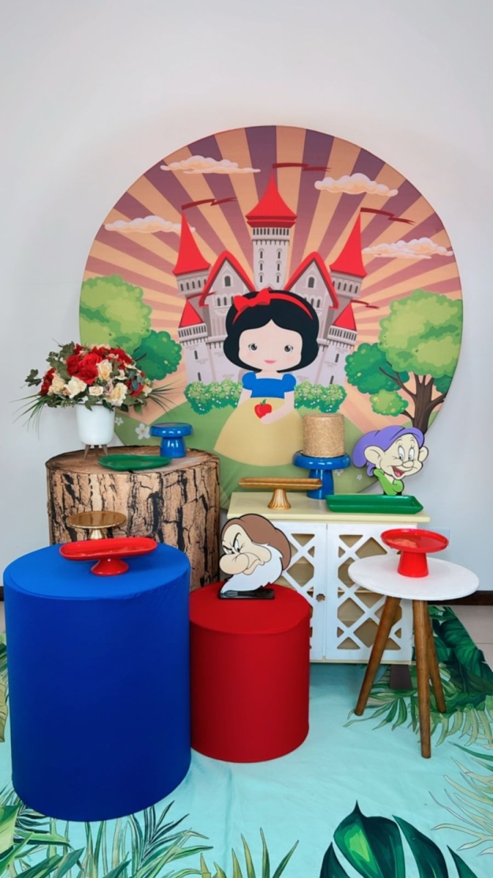 Kit Ouro Branca de Neve Baby  - TudFestas