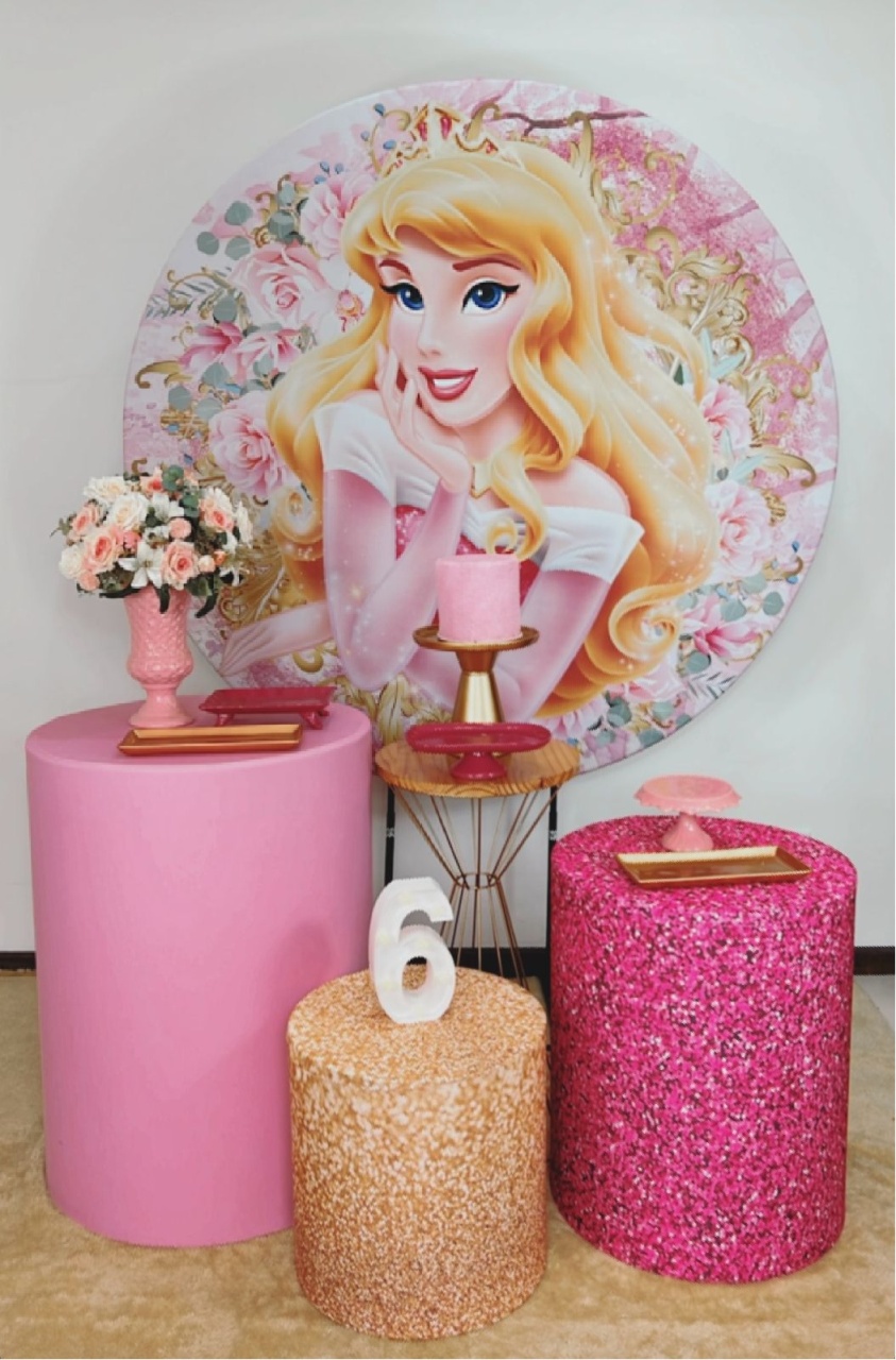 Kit Prata Princesa Aurora Mod2 - TudFestas
