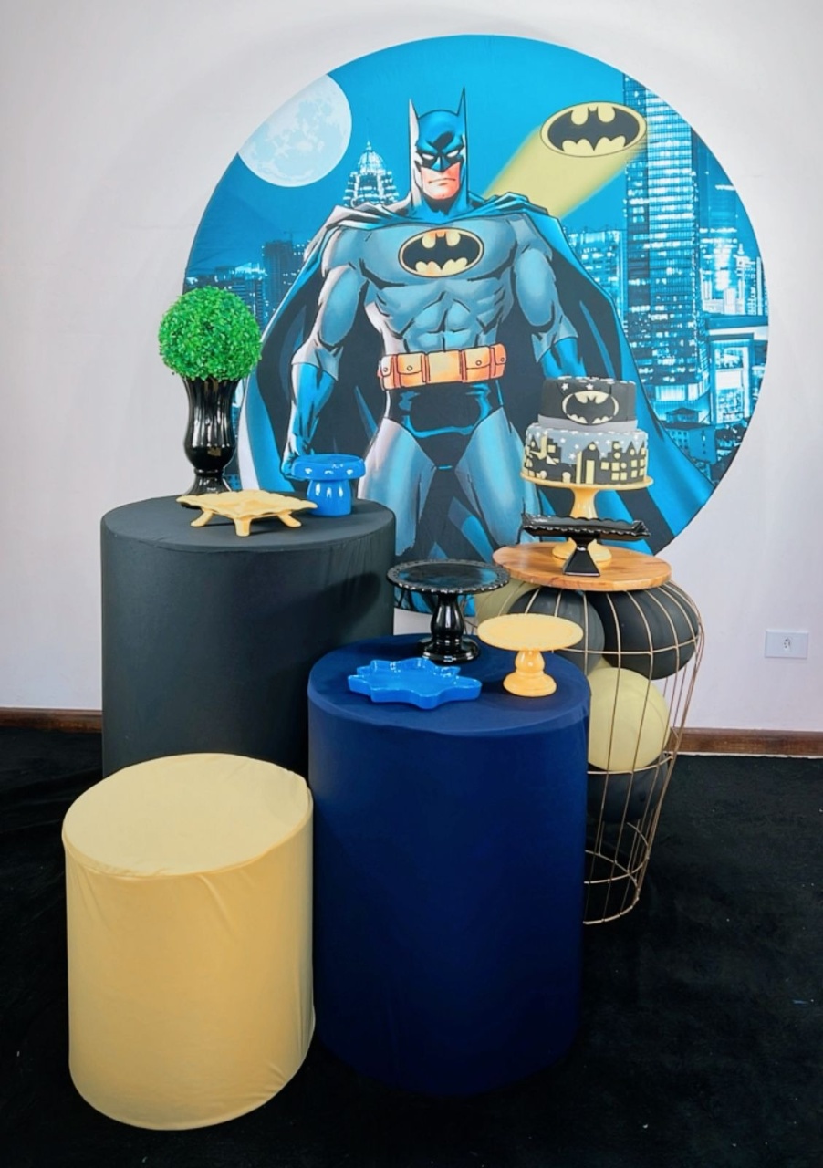 Kit Prata Batman - Modelo 2 - TudFestas