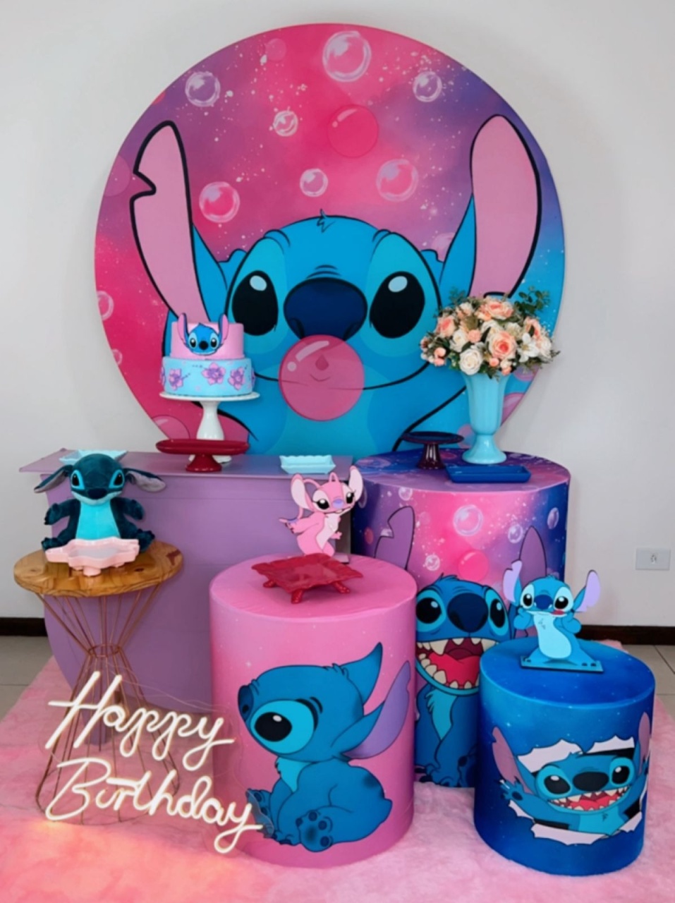 Kit Diamante Lilo Stitch 2 - Modelo 2 - TudFestas