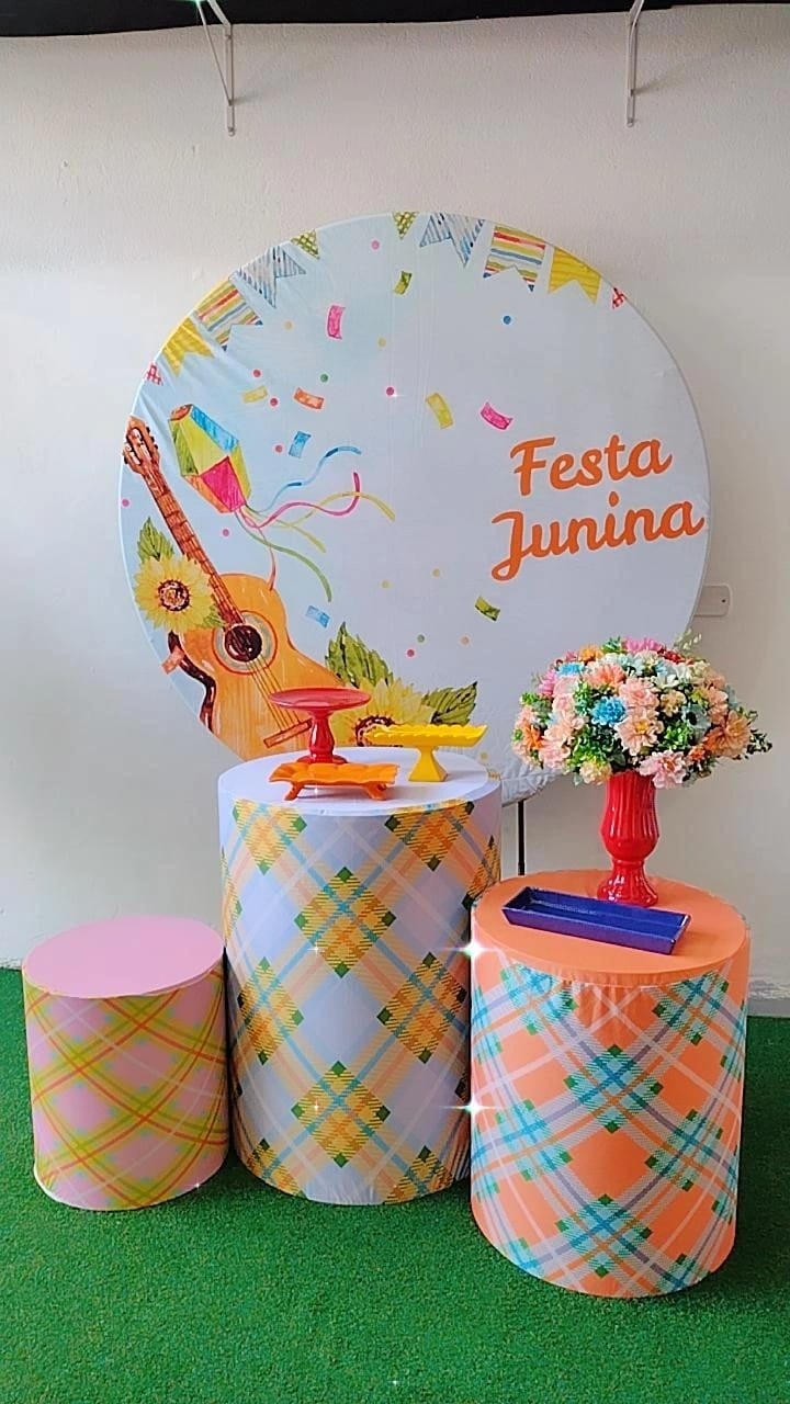 Kit Bronze Festa Junina Violão - TudFestas