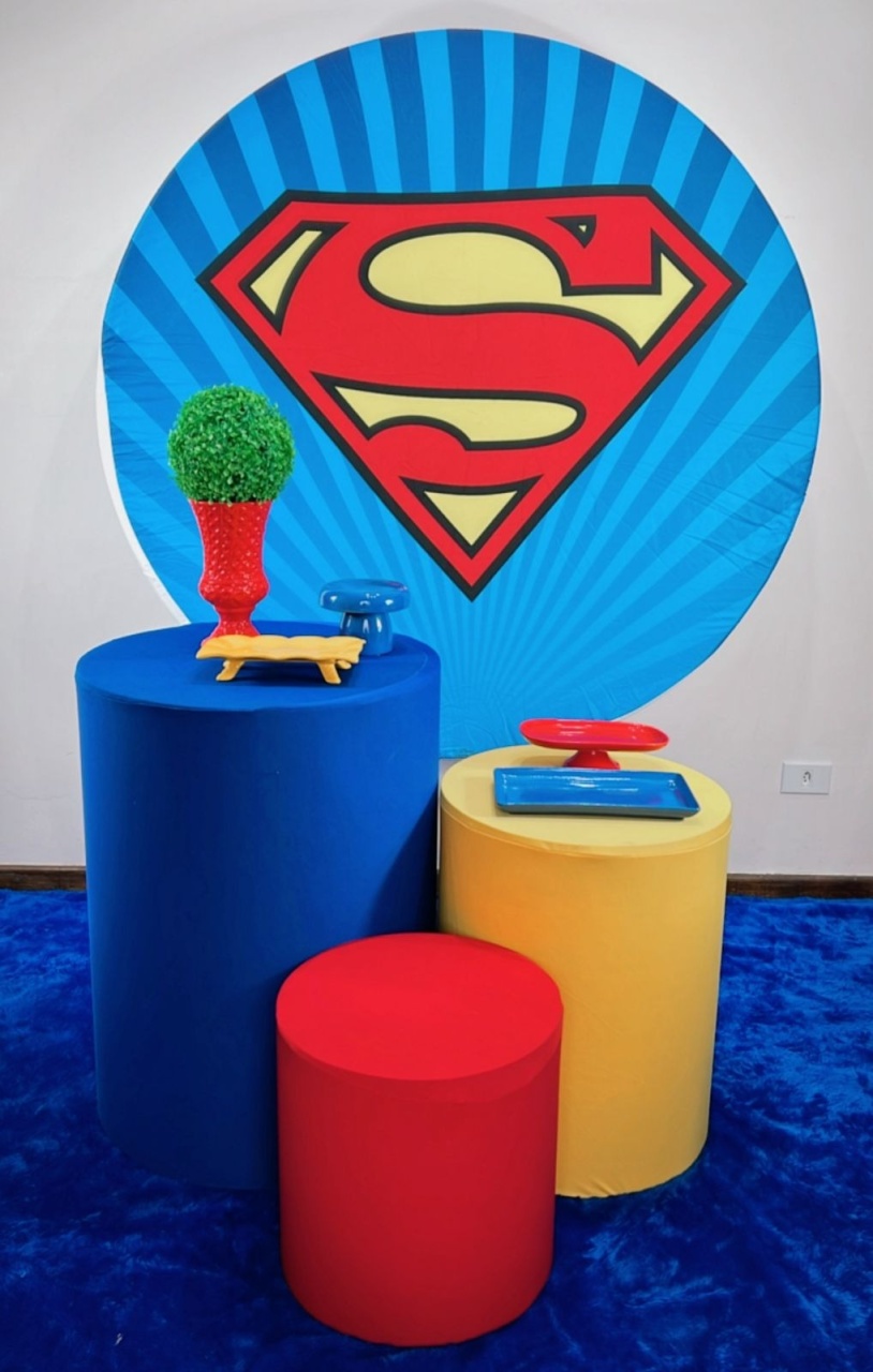Kit Bronze Super Man - TudFestas