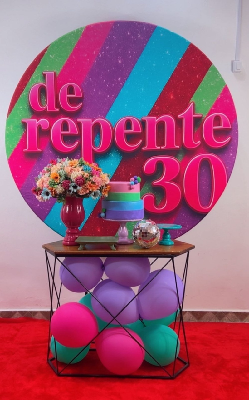 de Repente 30 Composição - Modelo 3 - TudFestas