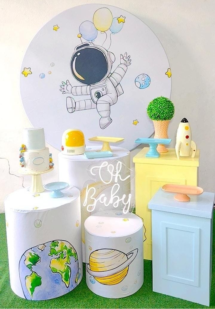 Kit Diamante Astronauta Candy - Modelo 2 - TudFestas