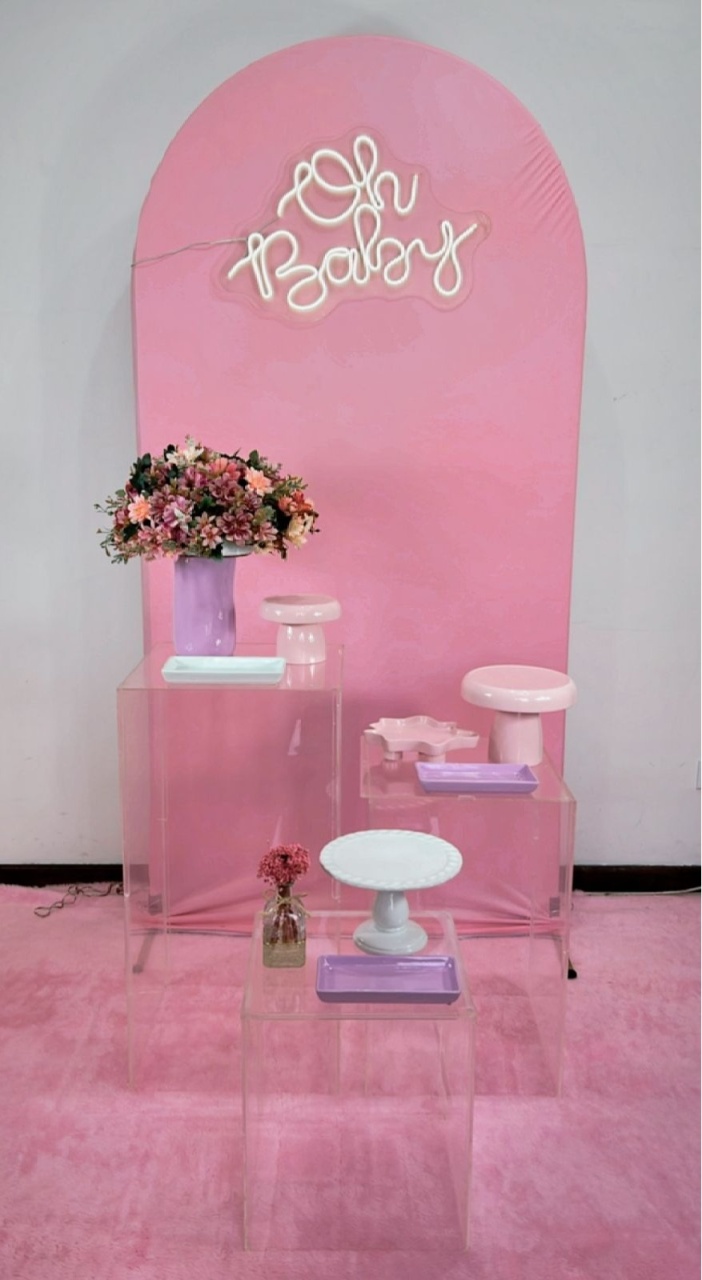 Composição Rosa - Modelo 5 - TudFestas