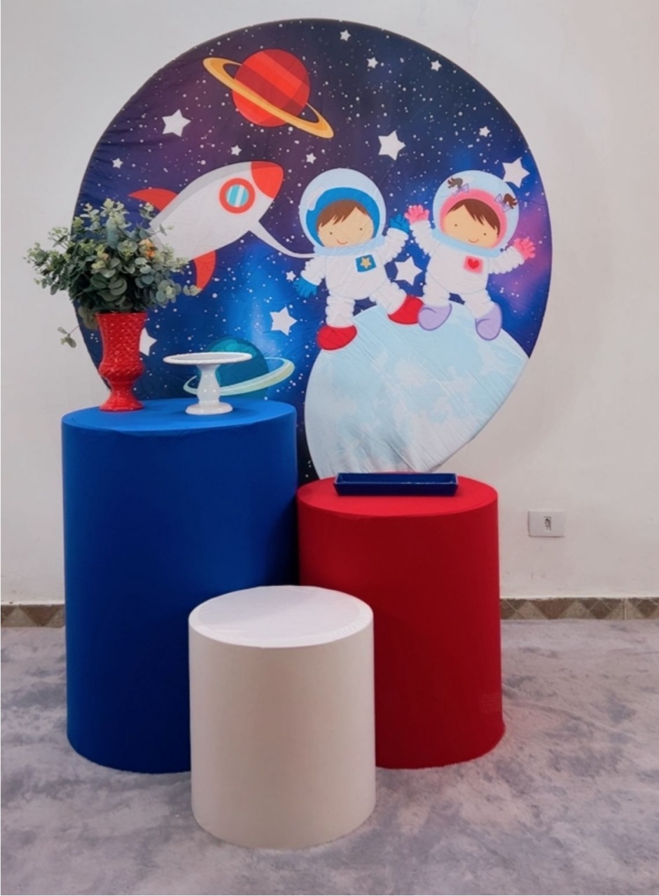 Kit Promocional Astronauta Foguete - TudFestas
