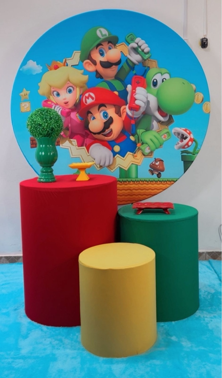 Kit Promocional Super Mario - TudFestas