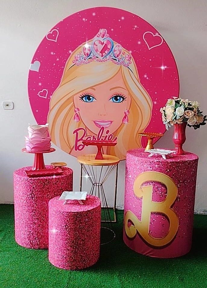 Kit Prata Barbie - TudFestas