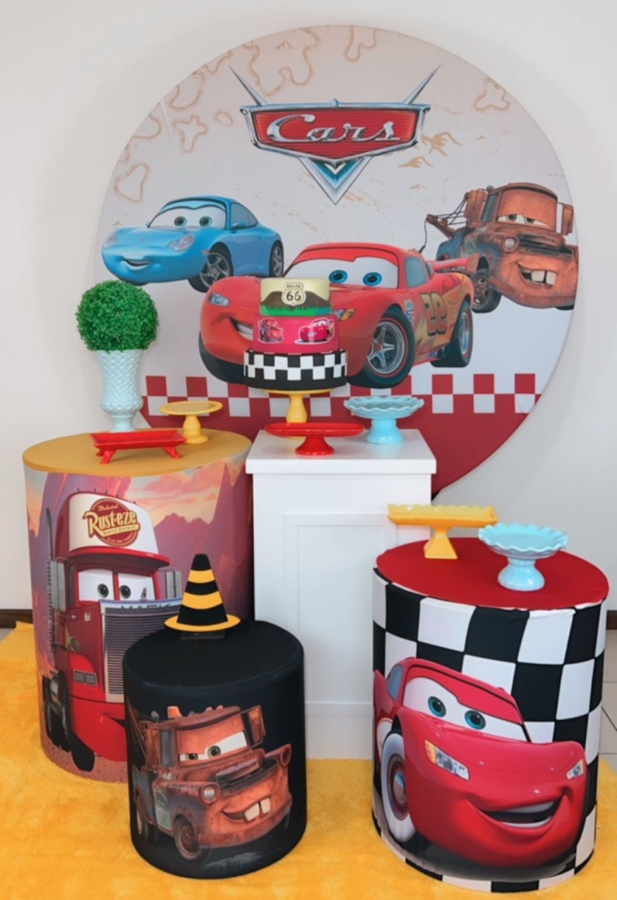 Kit Prata Carros Mod 2 - Modelo 2 - TudFestas