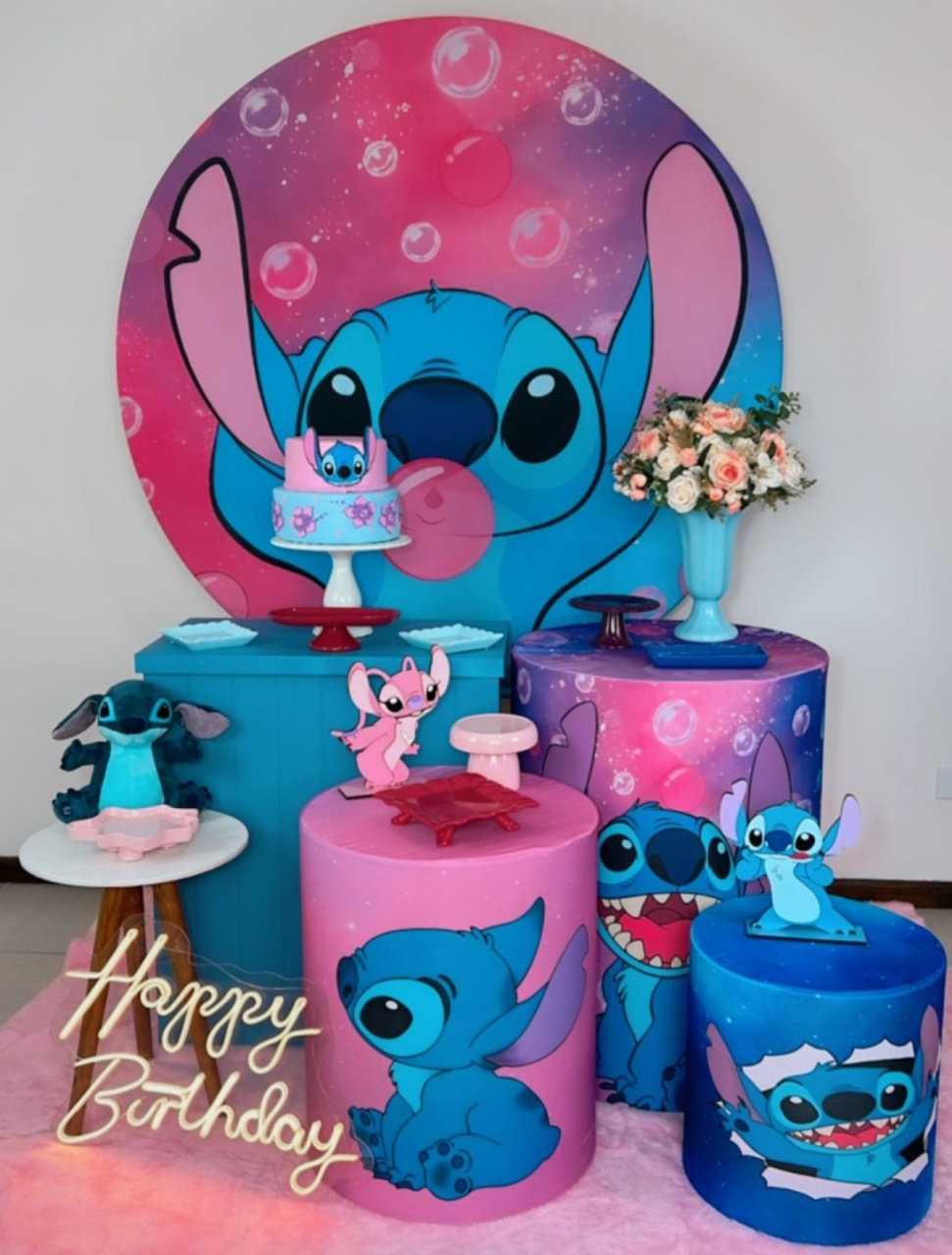 Kit Diamante Lilo Stitch 2  - TudFestas