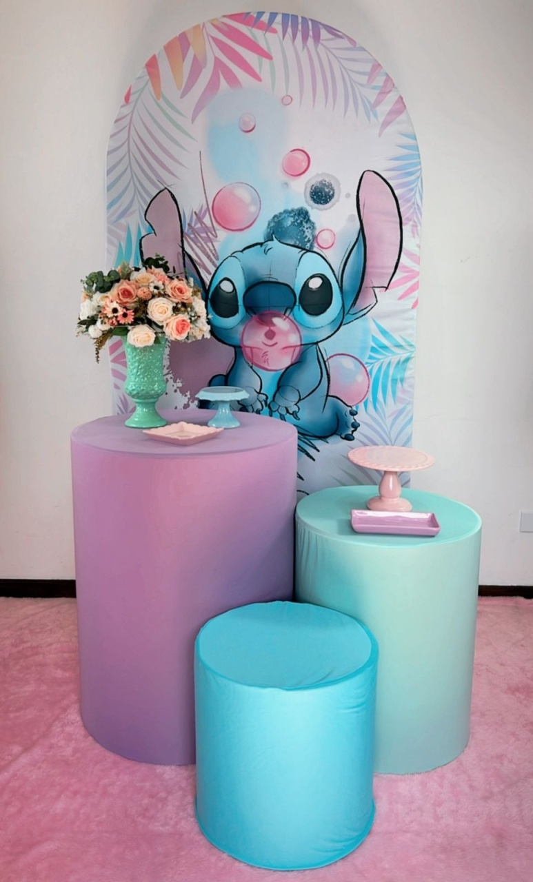 Kit Bronze Lilo Stitch 3  - TudFestas