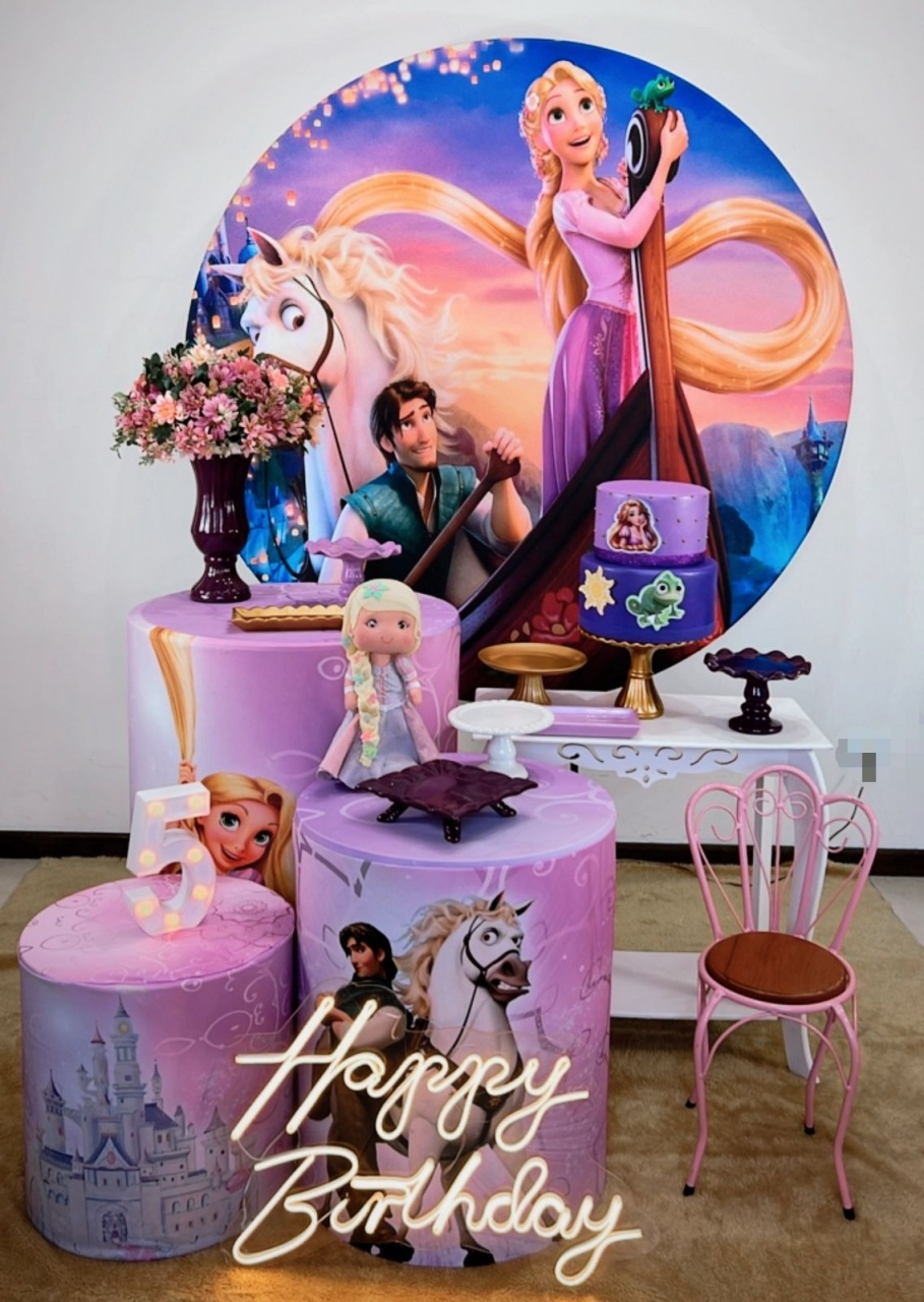 Kit Diamante Rapunzel - TudFestas
