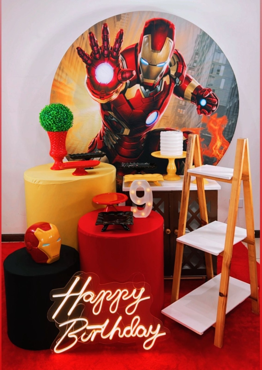 Kit Diamante Homem de Ferro - TudFestas