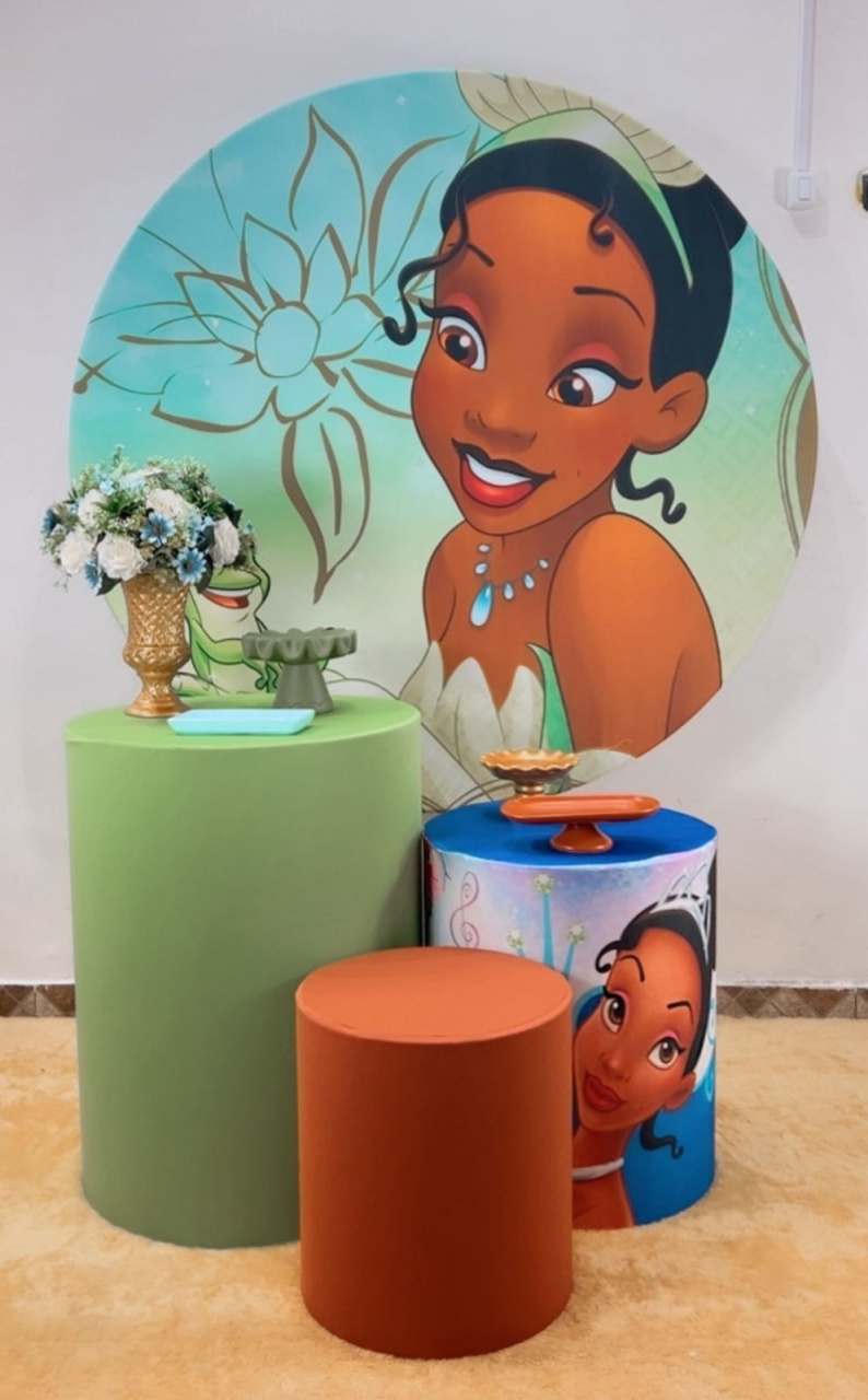 Kit Bronze Princesa Tiana - TudFestas