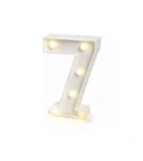 Led Número P 7 - TudFestas