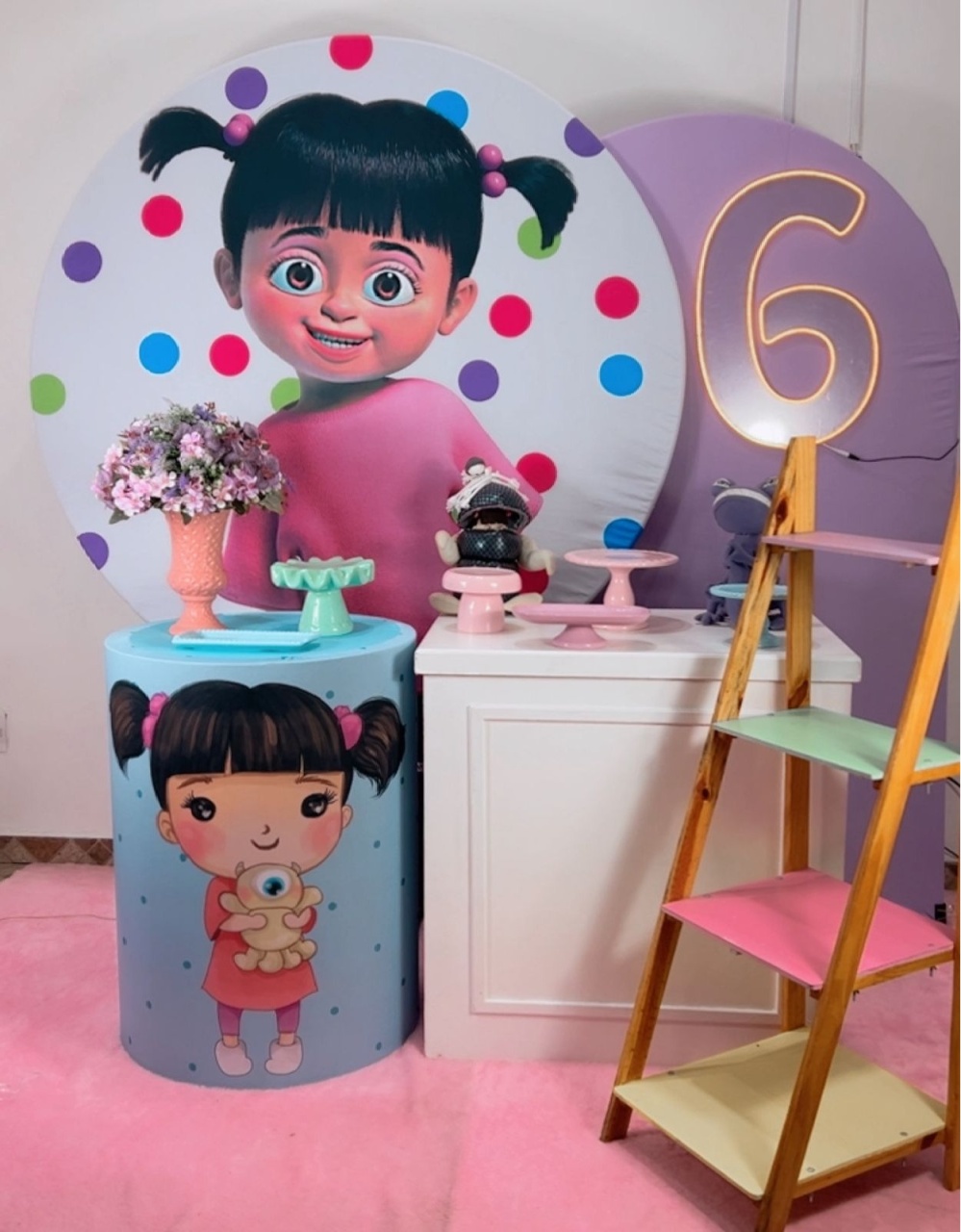 Monstros S.a Candy Composição - Modelo 3 - TudFestas