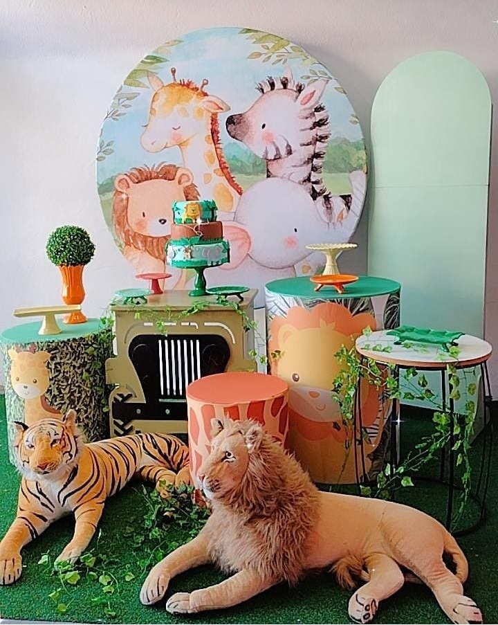 Kit Ouro Safari - Modelo 2 - TudFestas