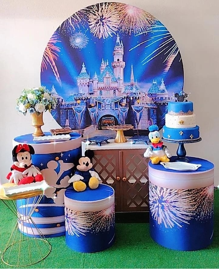 Kit Ouro Castelo da Disney - TudFestas
