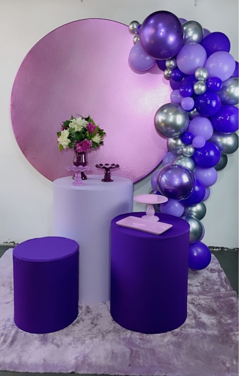 Composição Roxo Com Lilás Mod 2 - TudFestas