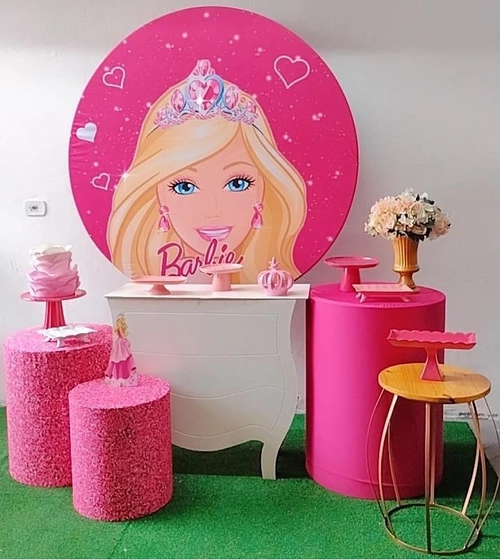 Kit Ouro Barbie Modelo 2 - TudFestas
