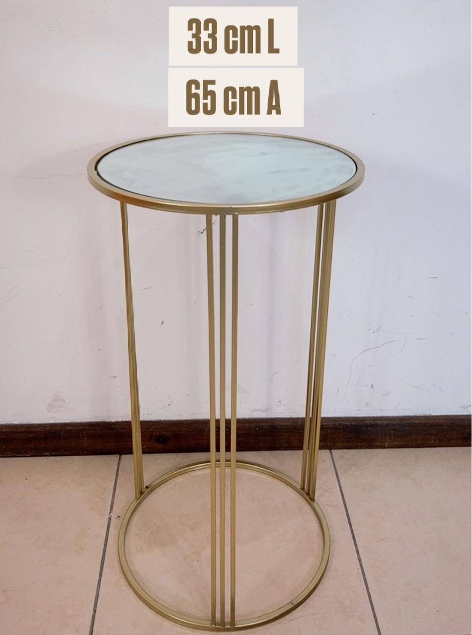 Mesa Luxo Dourada G - TudFestas
