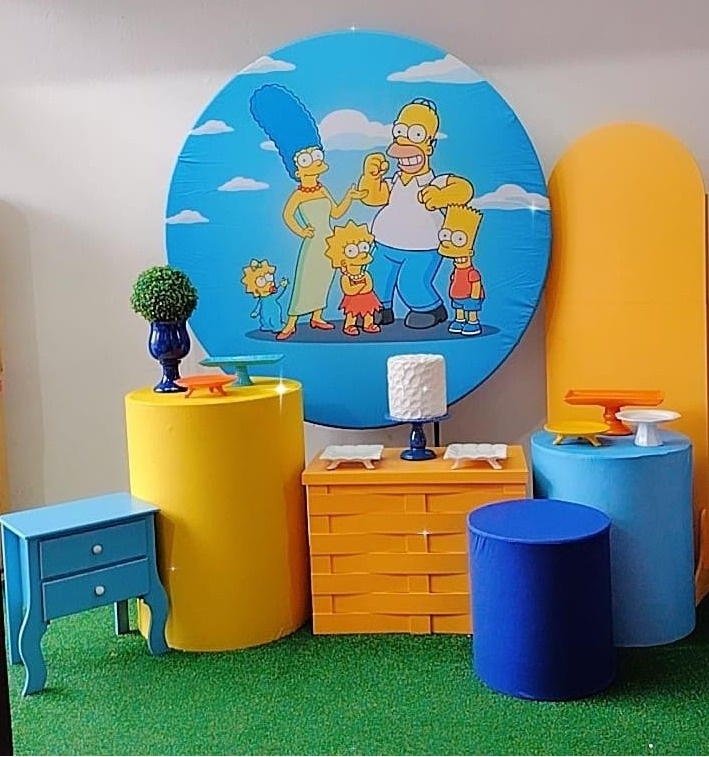 Kit Ouro Simpsons  - TudFestas