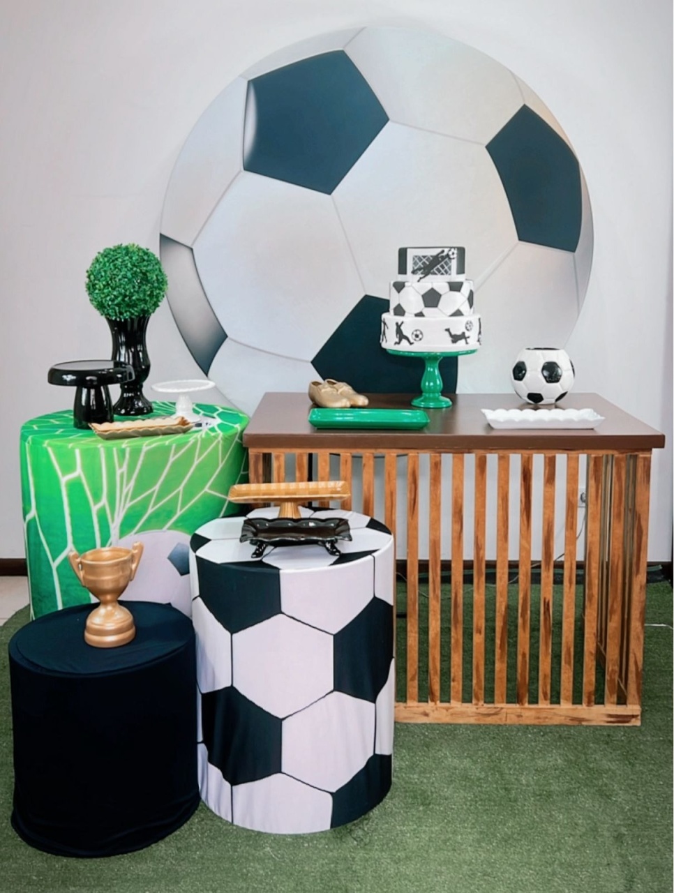 Futebol Bola Composição 2 - TudFestas