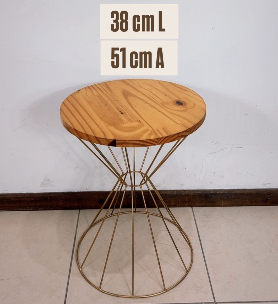 Mesa  Ampulheta  P   - TudFestas