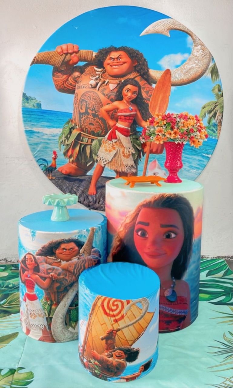 Kit Promocional Moana - TudFestas