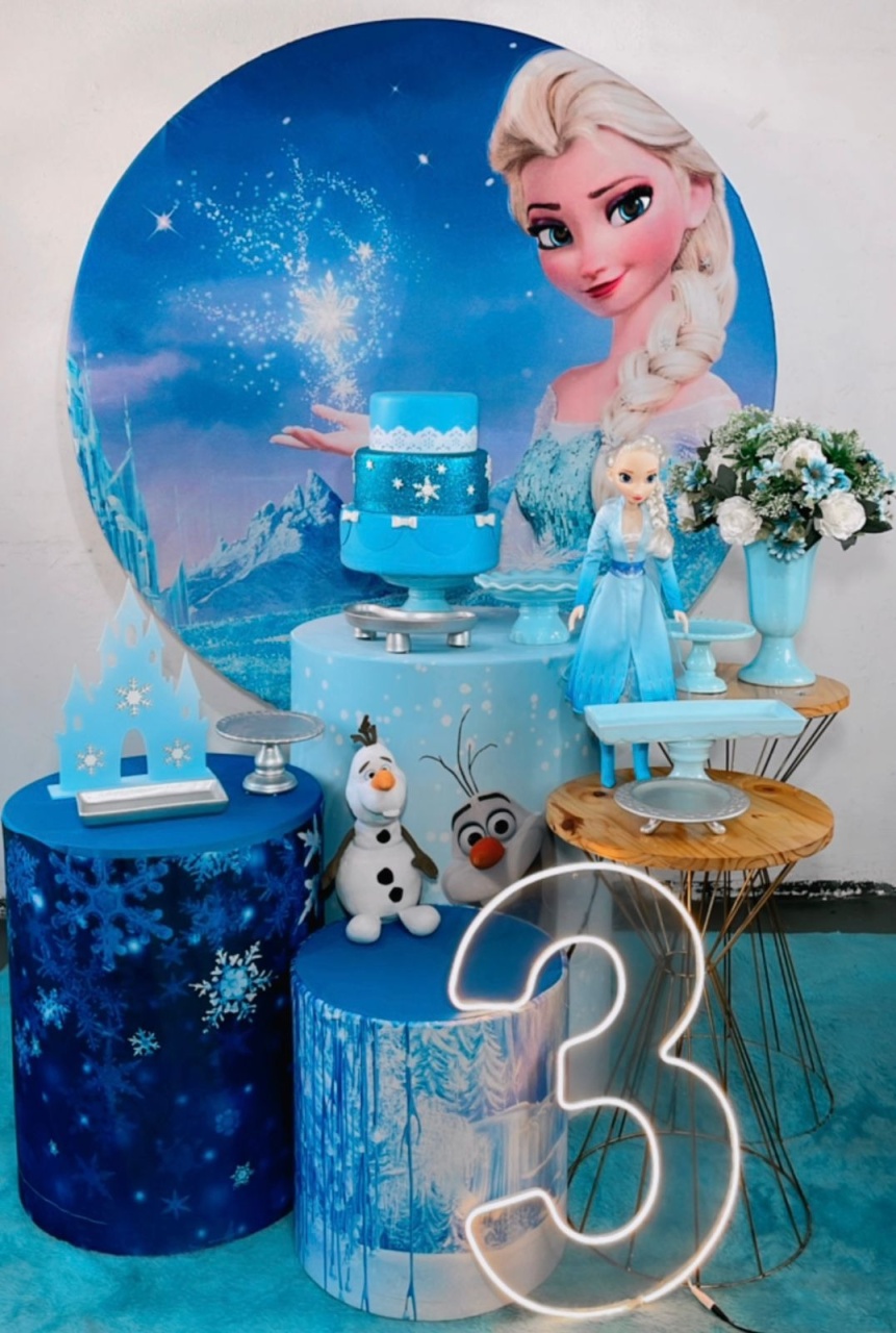 Kit Diamante Frozen Mod 2 - TudFestas