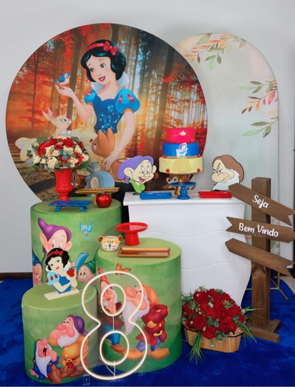Composição Branca de Neve Mod 2 - TudFestas
