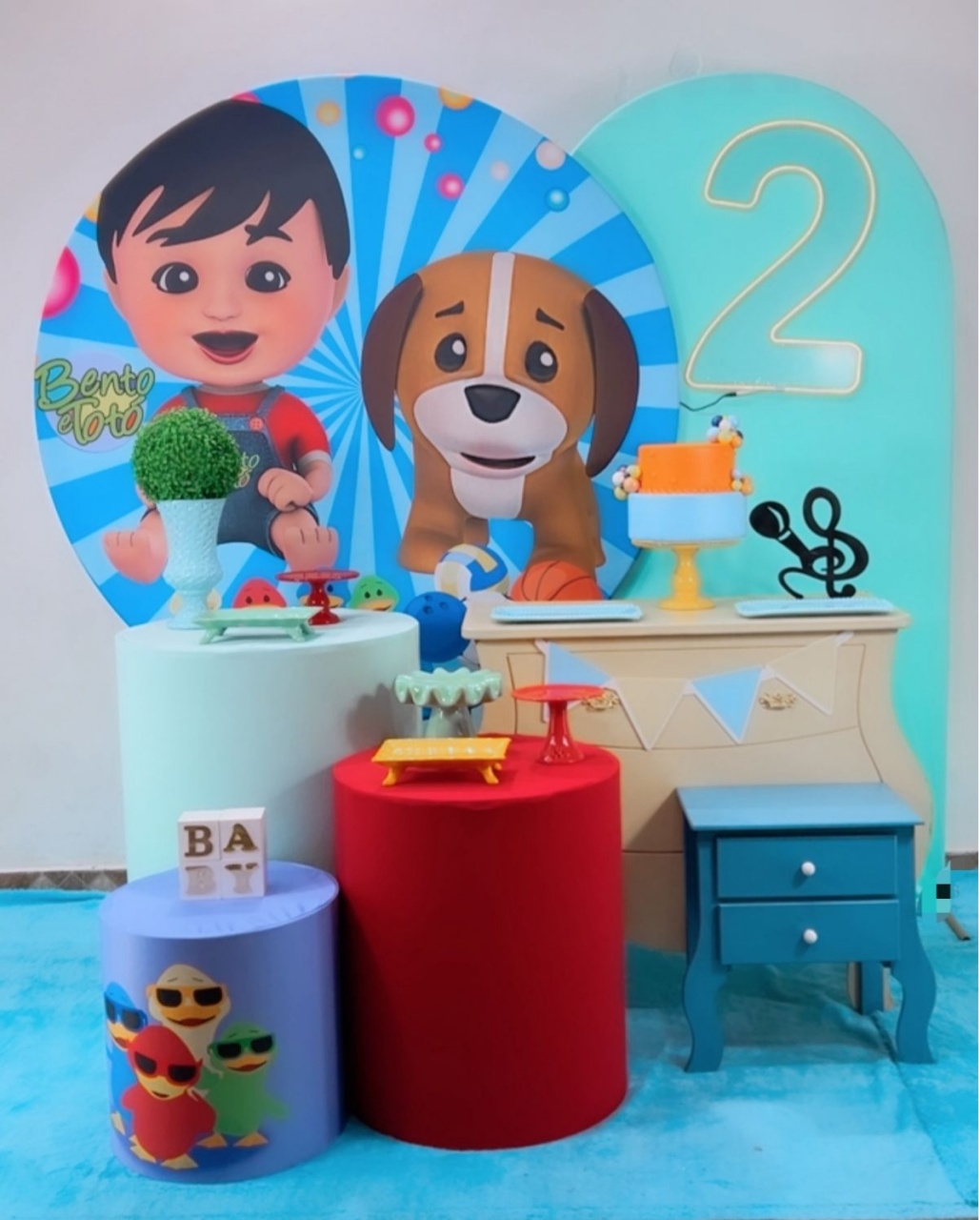Composição Bento E Toto - TudFestas