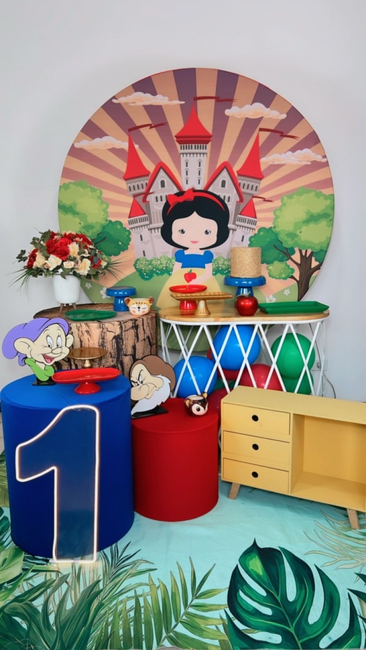 Kit Diamante Branca de Neve Baby Mod 2   - TudFestas
