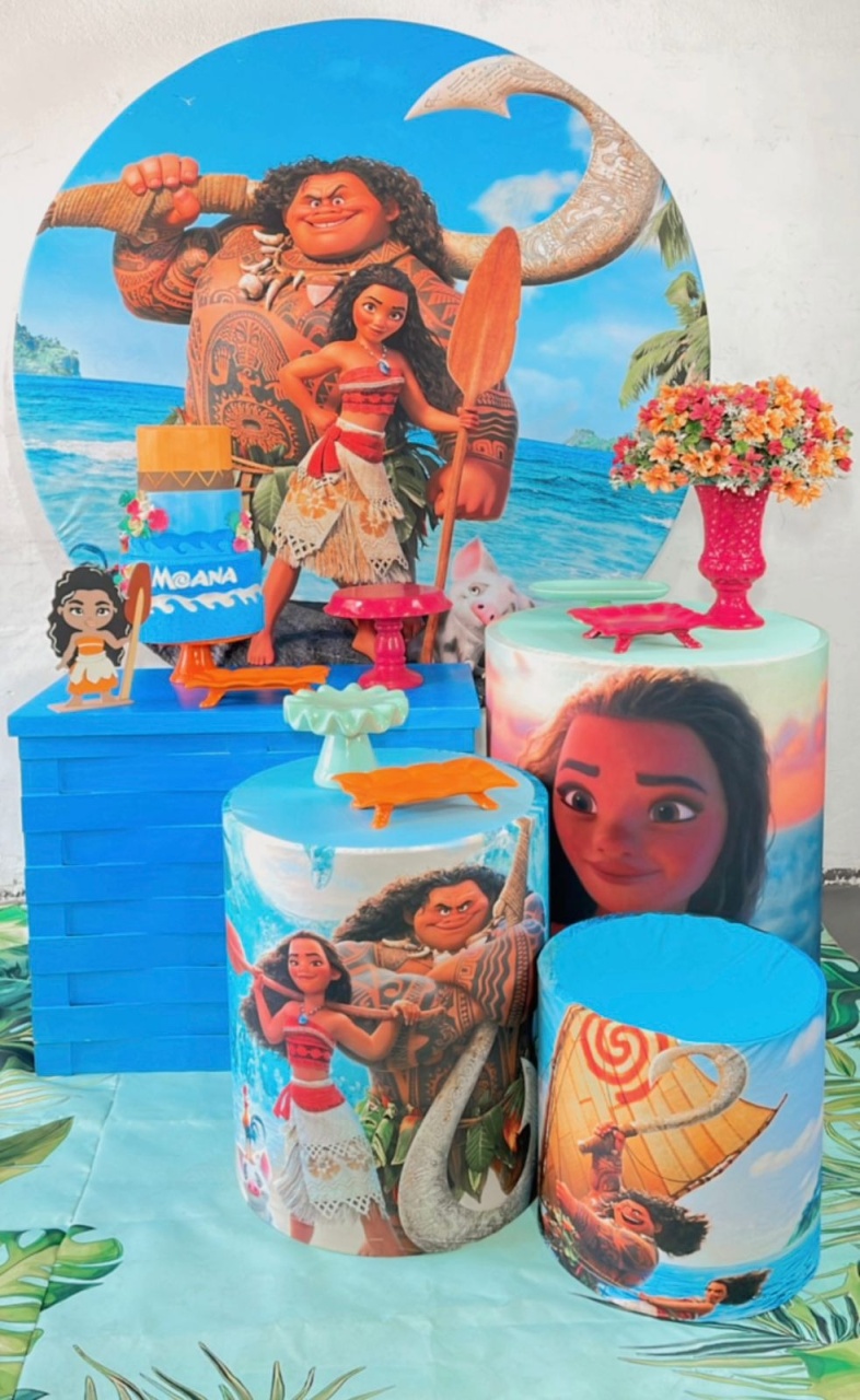 Kit Prata Moana Grande Mod 2 - TudFestas