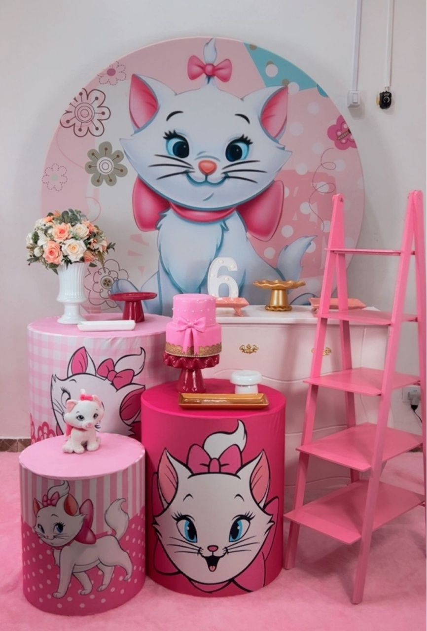 Kit Ouro Gata Marie - TudFestas