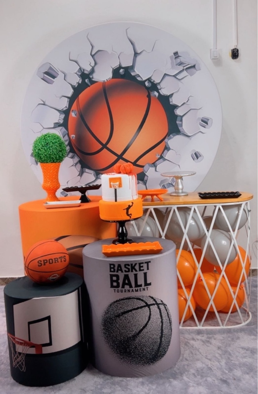 Kit Prata Basquete - TudFestas