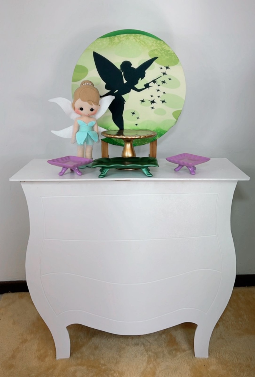 Kit Rubi Tinker Bell - Com Mesinha  - TudFestas