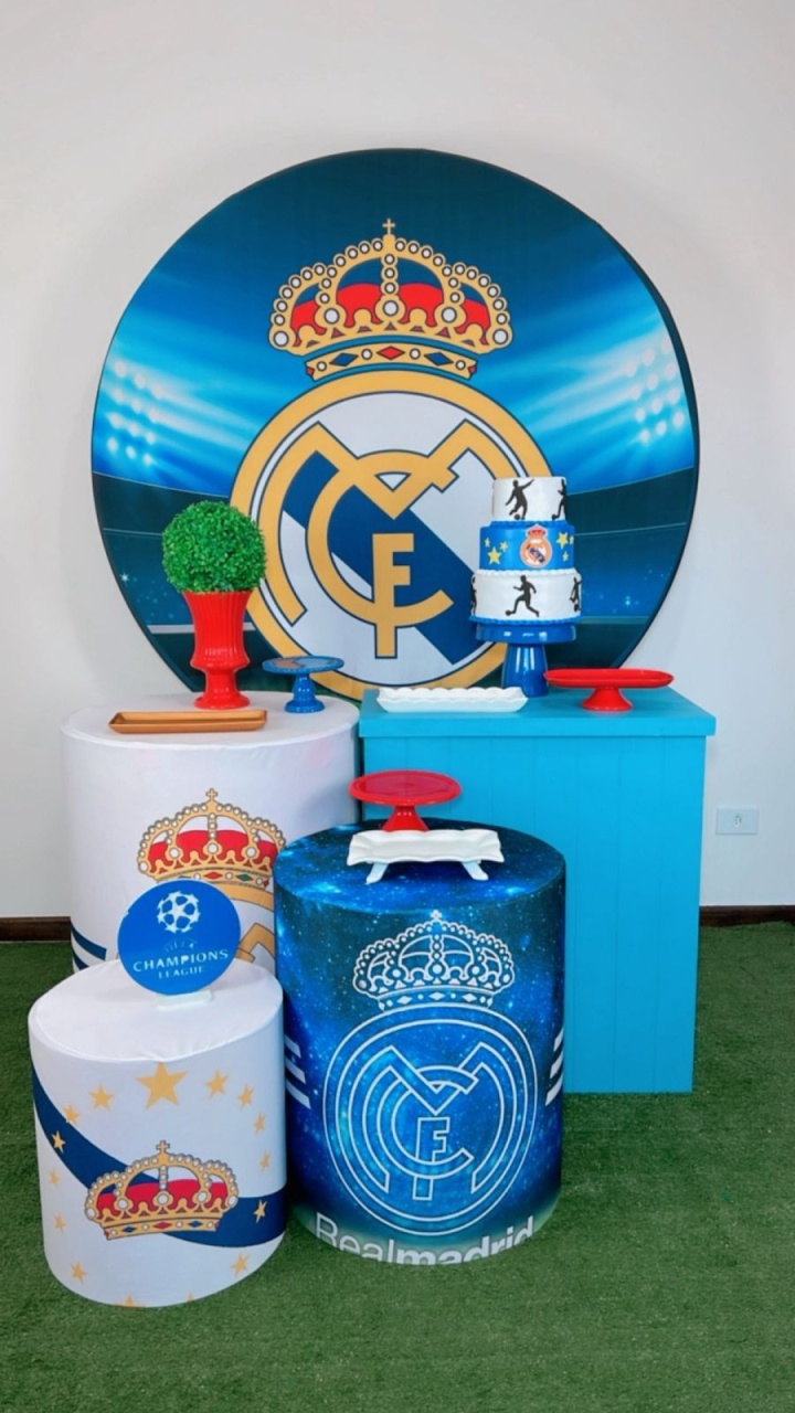 Kit Prata Real Madrid - TudFestas