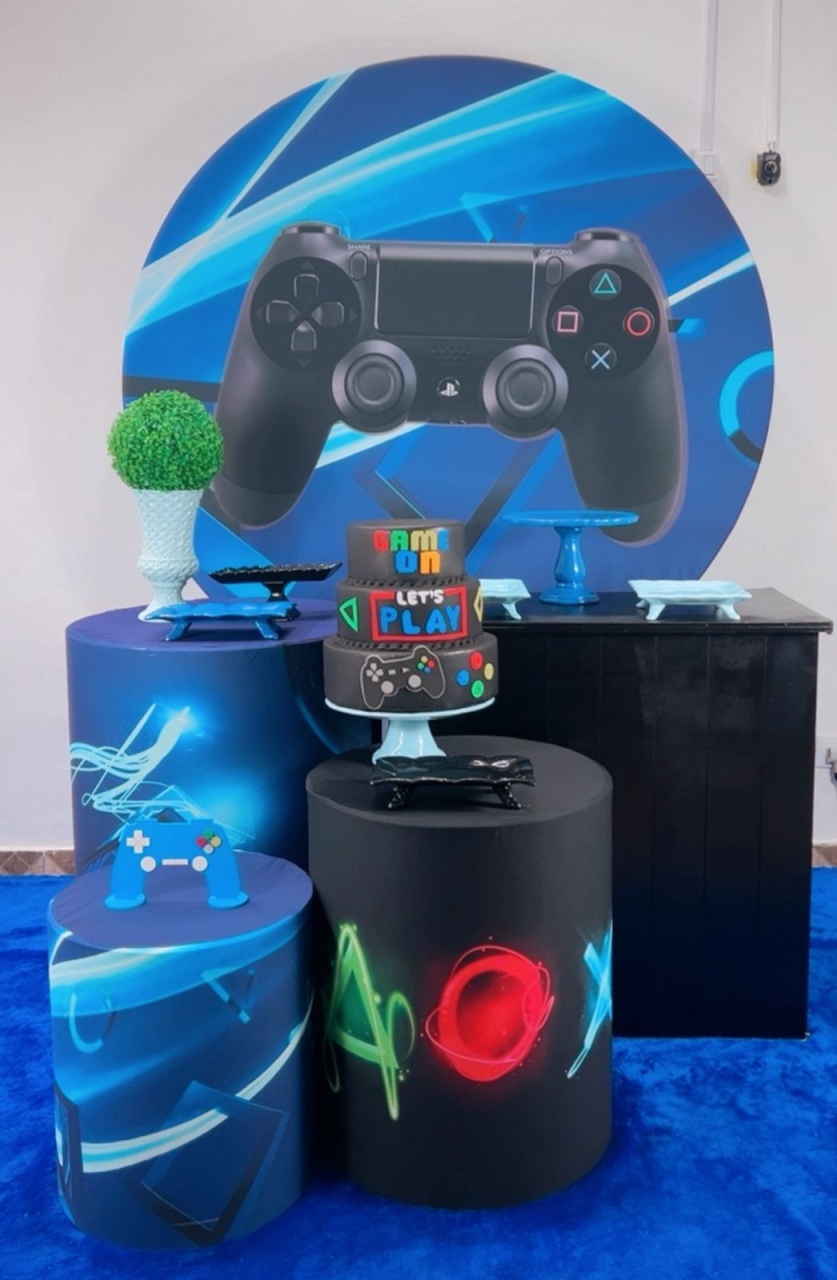 Kit Prata Vídeogame - Modelo 2 - TudFestas