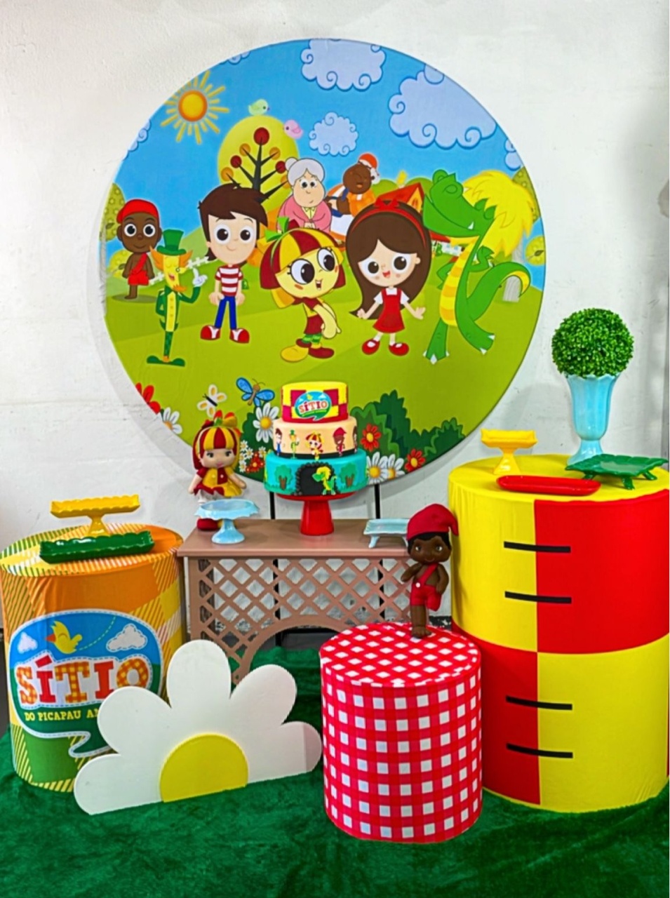 Kit Ouro Sitio Pica-Pau Amarelo Modelo 2 - Mod 2 - TudFestas