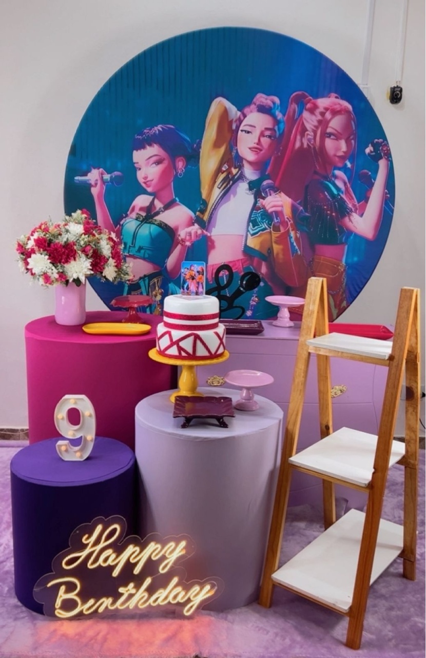 Kit Diamante Guerreiras Do K-Pop - Modelo 2 - TudFestas