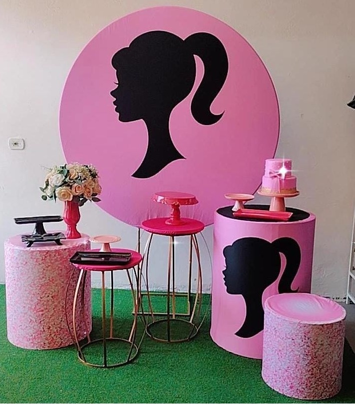 Kit Ouro Barbie - Modelo 3  - TudFestas